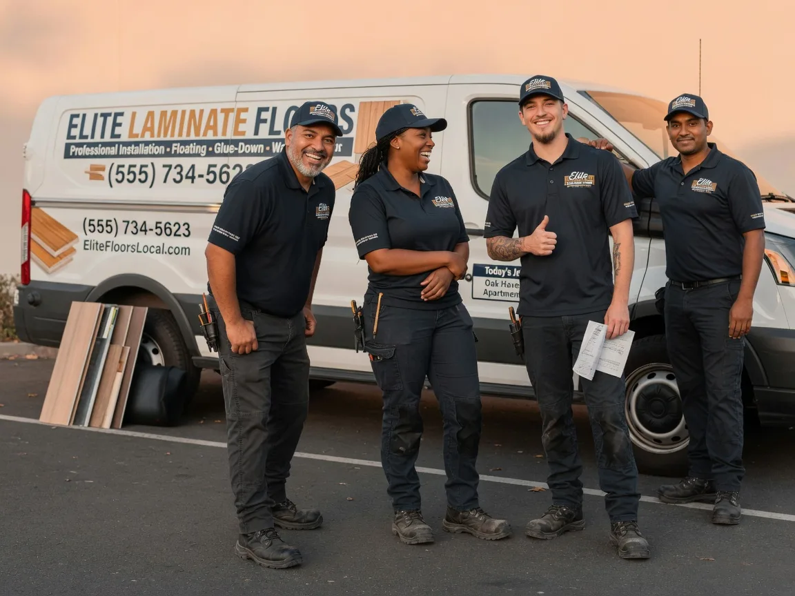 Laminate flooring installation company in Tennga, GA